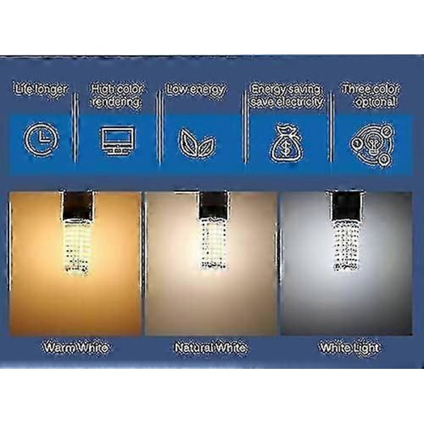 Led G12 -lamppu G12 16W kaksoiskantainen lamppu, metallihalogenidilamppua vastaava G12-lamppu (lämmin valkoinen)