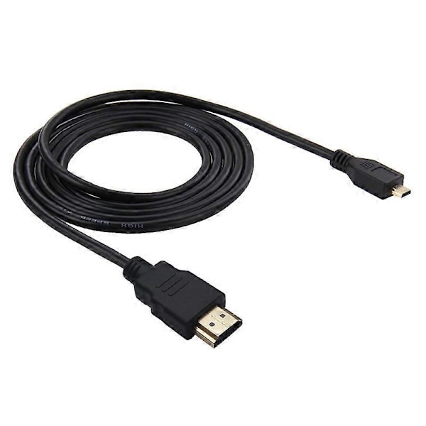 1,5 m Video 19-pin HDMI till Micro HDMI-kabel för GoPro