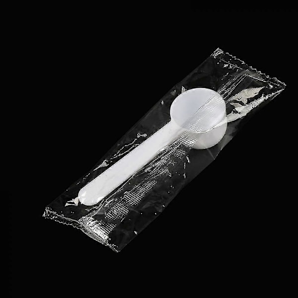 5 Gram Måleske, Kreatin Måleske, Teske Måleske til Pulver, Teske Måleske, Måleske & Kop Sæt til Tørre eller Flydende Stoffer (15 stk)