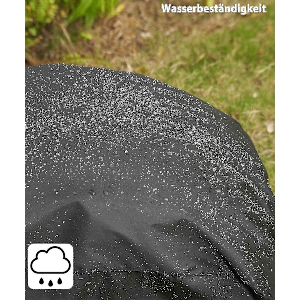 Överdrag för Weber Q2000 / Q2200 / Q200 Grill, Grillöverdrag Vattentätt för Weber