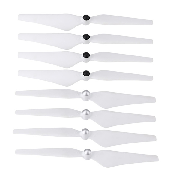DJI Phantom 2/3 Quadcopter -teräsetti - 8 kpl itselukituvia potkureita (CW CCW)