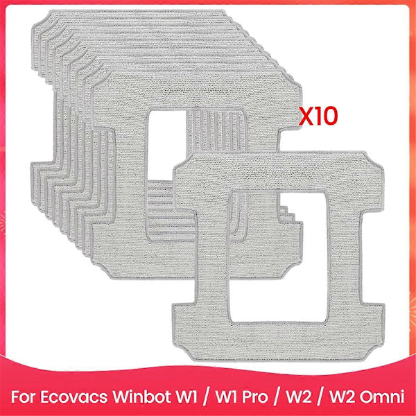 For Winbot W1 / W1 Pro / W2 / W2 Omni Vindusvaskroboter, Vindusvasker Robot Rengjøringsklut
