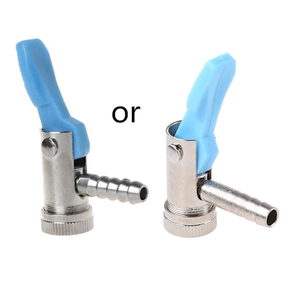 6mm/8mm Automatisk luftpump däckuppblåsningsventilkontakt Chuck Clip lastbilsdäckventil
