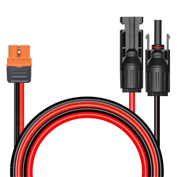 Solarkontakt til XT60i Adapterkabel for RIVER 2/RIVER 2 Max/RIVER 2 Pro/ 2/ Max (2000)/ Pro