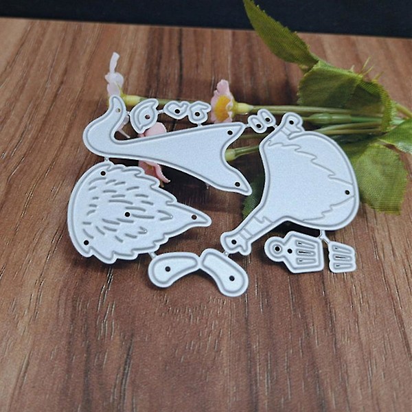 Jultomte Metallstans Utsökt Scrapbooking Präglingsmall
