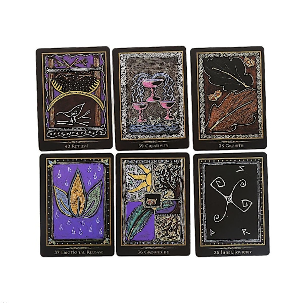 Shamanisk Healing Oracle Cards Tarot Kort Spillekort Party Brætspil