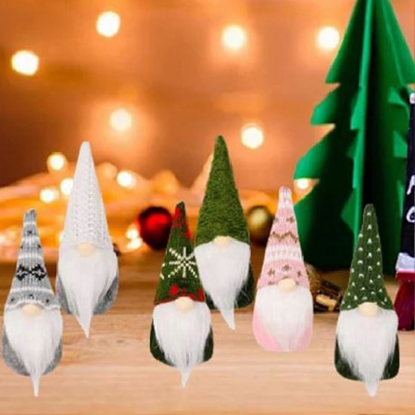 Julemandsnisse Julekalender 2024 | 24 Styk Nisse Dekorerede Julekalender | 24 Dages Nedtælling til Jul Samlefigur
