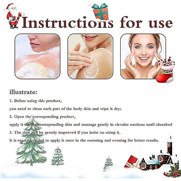 Adventskalender 2022 Hudvård & Makeup Set Julkalender, Julskönhetstillbehörssats För Kvinnor & Flickor 24st