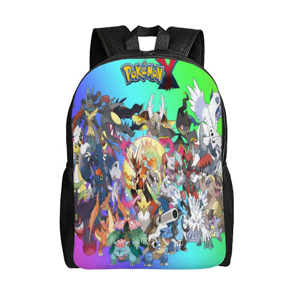 a193 Pokémon Koulukukkaro Reppu Päiväreppu Koululaukku Teineille Pojille Tytöille EsW193