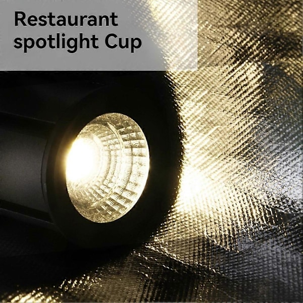 E27 Zoom Spotlight Justerbar CobDimmable P20 LED Downlight 12w Matsal/Vardagsrum Bar Café LED Spot Light Grå