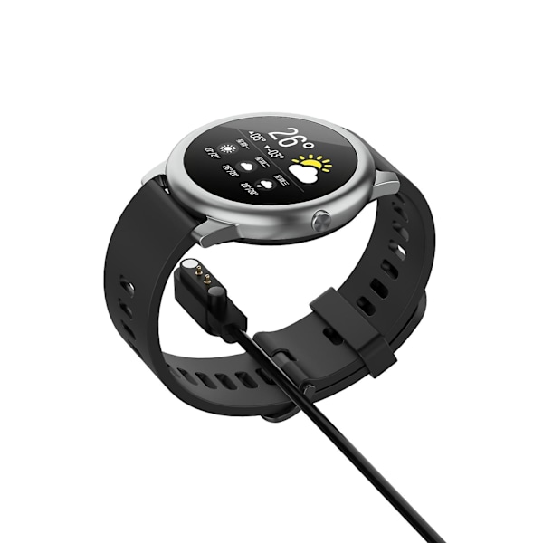 1m Smartwatch-oplader Magnetisk USB-opladningskabel til Xiaomi Haylou RT2 LS10