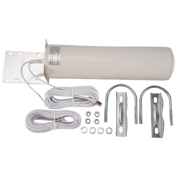 WiFi-antenni 4G LTE-antenni SMA 12dBi Omni-antenni uros 5m kaksoiskaapeli 2.4GHz SMA uros B315 E8372 E3372 ZTE-reitittimille