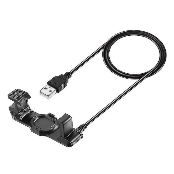 USB Opladningsdock Oplader Strømforsyning Dataoverførselskabel Linje Tråd Adapter Bærbar Til Garmin Forerunner 225 Smartwatch