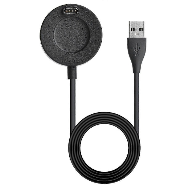 Lader Kompatibel for Garmin Fenix 8, Fenix 7/7S/7X, Fenix 6/6S/6X, Fenix 5/5S/5X Lader Ladestativ, Ladestasjon Dokkingstasjon Holder med 1m