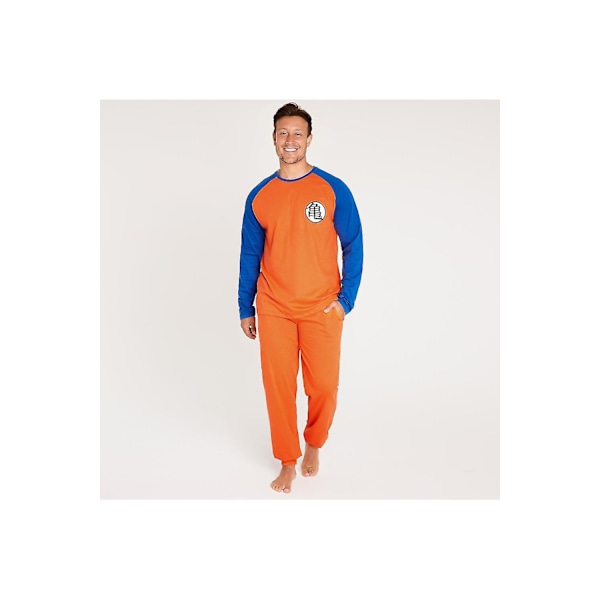 Dragon Ball Langarmet Pyjamassett for Menn - Bukse og Topp