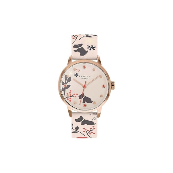 Naisten Radley Ladies Floral -nahkarannekello 30mm 3ATM RY2930A
