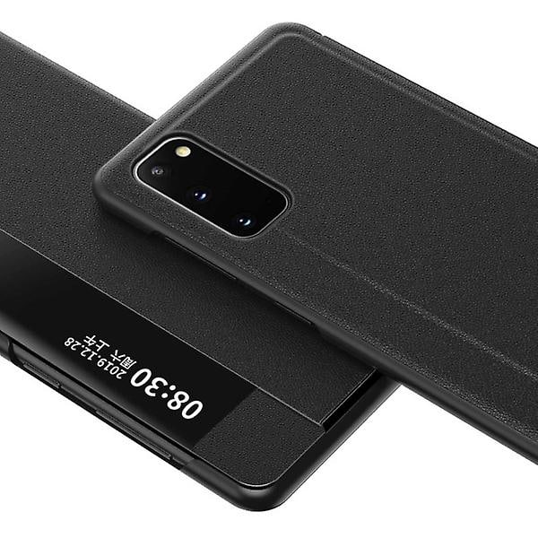 Samsung Galaxy S20 Ultra Smart View-fodral - Smart Wake Svart