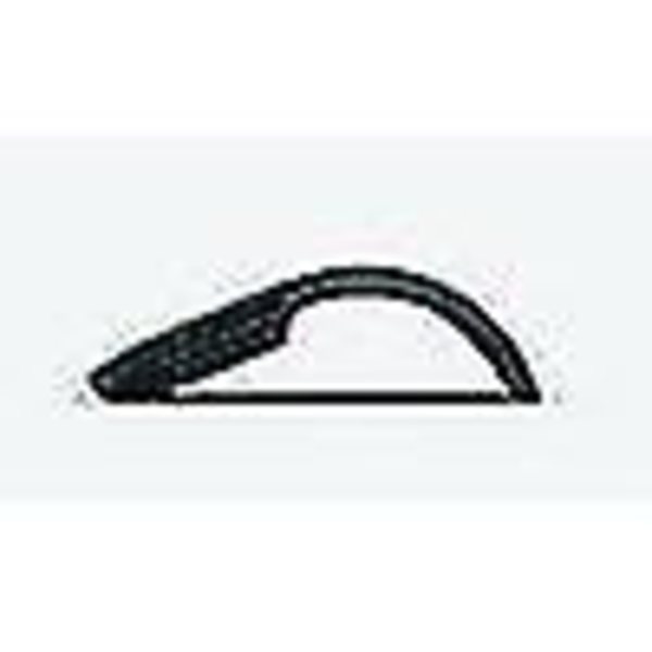 Arc Mouse - Bluetooth Mus til PC, Laptops Kompatibel med Windows, Mac, Chrome OS (tynd, Let, Transportbar, Taktil) - Sort - ya