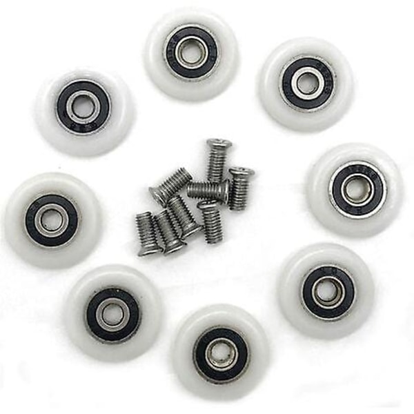 8 kpl Vaihtopyöriä 23 mm Halkaisijaltaan Oleville Suihkuoville