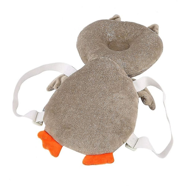 Baby Småbørn Hovedbeskyttelsespude, Tegneserie Ugleform Baby Småbørn Pude Hovedstøtte Til Småbørn Der Lærer At Gå Eller Løbe NIUNIU
