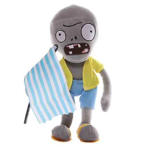 Plushleker Zombie med Flagg