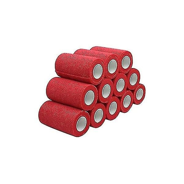 Non Woven Bandage Animal Adhesive Bandage Bandage, Elastic Adhesive Bandage 7.5cm X4.5m 12 Rolls