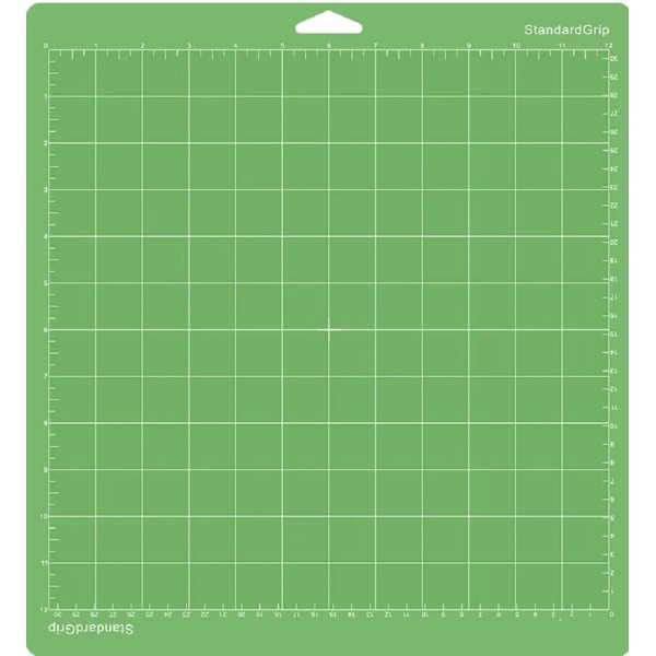 3-pakks skjærematte for Cricut 12x12 tommer StandardGrip Limende Klebrig Slitesterk Matte for Cricut Explore