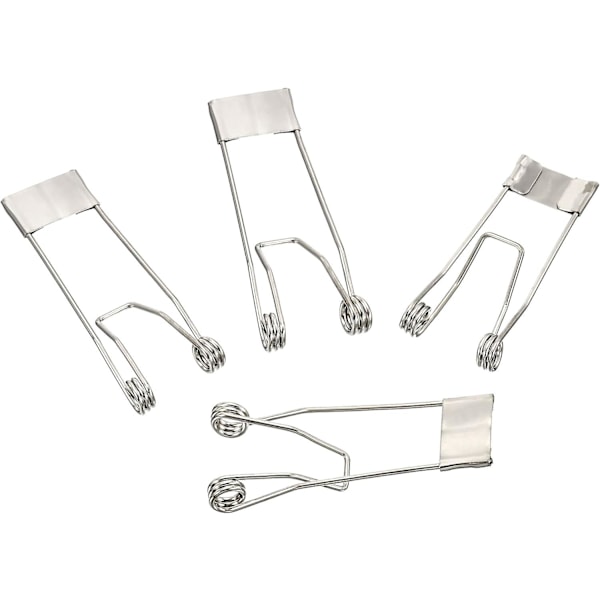 52x19mm Innfelt Spotlight Fjærklips 10 stk. Emitterende Diode Innfelt Belysningstilbehør Sikkerhetsklemmer for Taklampe