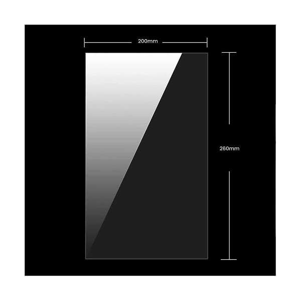 6 kpl FEP-kalvoa 260X200X0.15mm ANYCUBIC Photon M3/M3 Plus/Mono X, ELEGOO Saturn/Saturn S/4K LCD 3D-tulostimelle