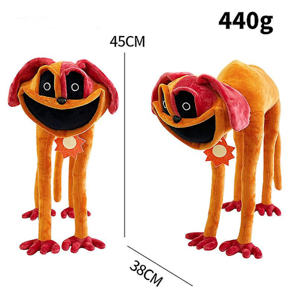 45cm DogDay Monster Plush Toy DogDay Plush Doll Smiling Critters Plush Gift for Kid