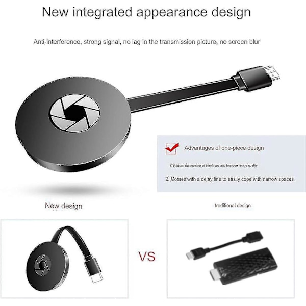 TV-box - Få tillgång till alla kanaler gratis, TV-box, lämplig för HDMI-gränssnitt obunden skärm TV-utveckling, Seurico TV-box Access, Casting-enhet för TV, hww