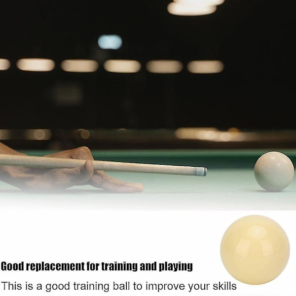 1 kpl Biljardikuula 52,5/57,2 mm Vakio Musta 8-pallo Snooker Harjoittelu Vaihtoharjoittelu Biljardi Hartsi