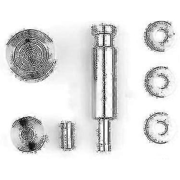 Käsitablettipuristin, pilleripuristin pillerien valmistustyökalu sokeriviipaleiden valmistuslaite kotiin, 10mm-