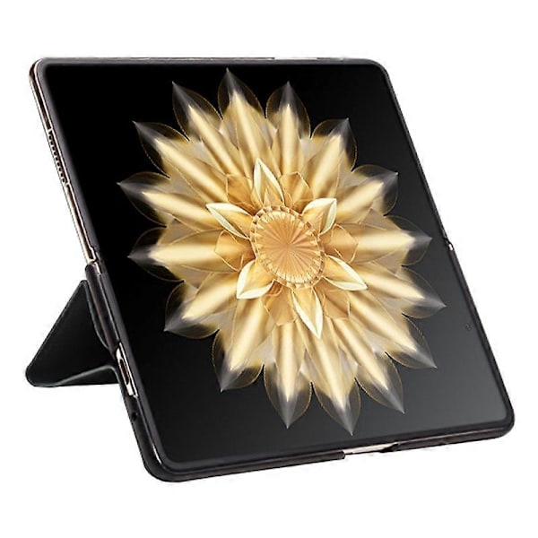 QIALINO Fodral för Honor Magic V2 5G Äkta Nappa-läder med Fönster