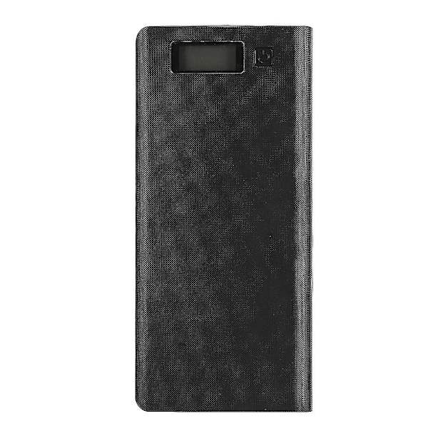 Bærbar Powerbank-Skallsett for DIY med 8x18650 Batterikasse, Ingen Sveising eller Jacking Kreves - Svart