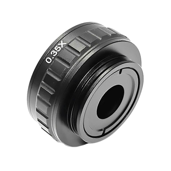 Mikroskop C-mount adapter, 0.35X CCD, trinokulär, 38mm gränssnitt.