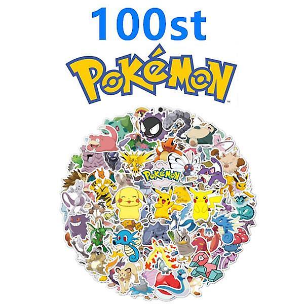 100 st Pokémon Pokémon klistermärken