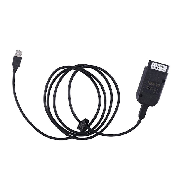 Ny för Hex V2 Obd2 Scanner Vagcom 22.3.1 för 20.12 Atmega162+16v8+ft232rq