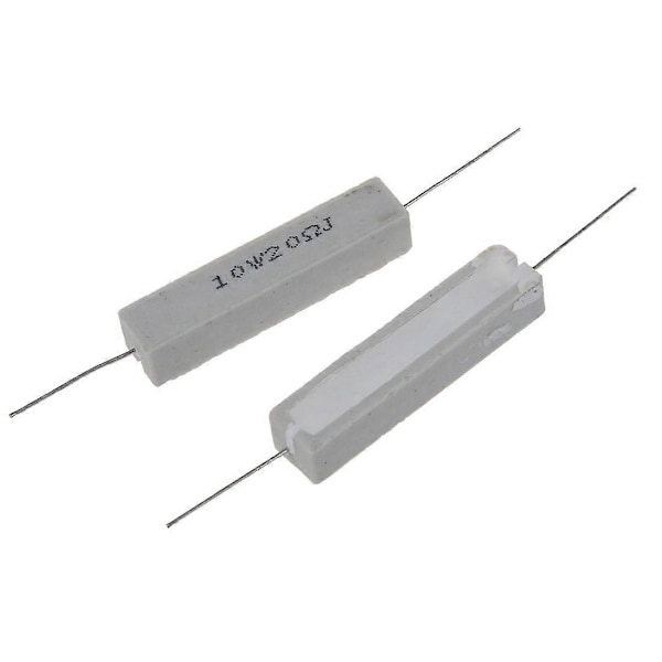 5x 10W 20 Ohm 5% Trådviklet Keramisk Cementmodstand 10 Watt