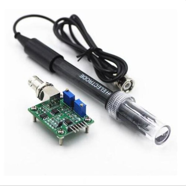 Væske PH-Værdi Detektor Sensor Modul PH Elektrode Probe BNC Overvågningskontrolkort til BNC Ele