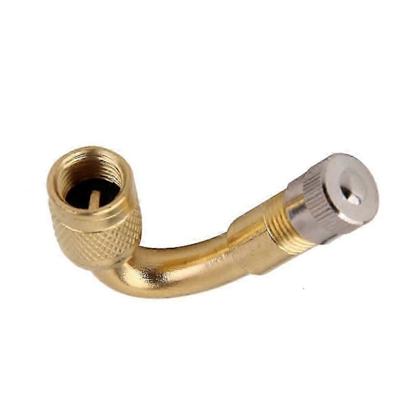 2 st Luftchuckar Rätvinkel Ventilstam Adapter Ventilstamförlängare 90 Graders Ventilstam Schrader Ventil