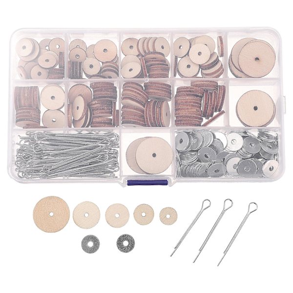 Exceart 1 låda/90 set DIY trädocka leder docka gör leder nallebjörn leksaker docka tillbehör