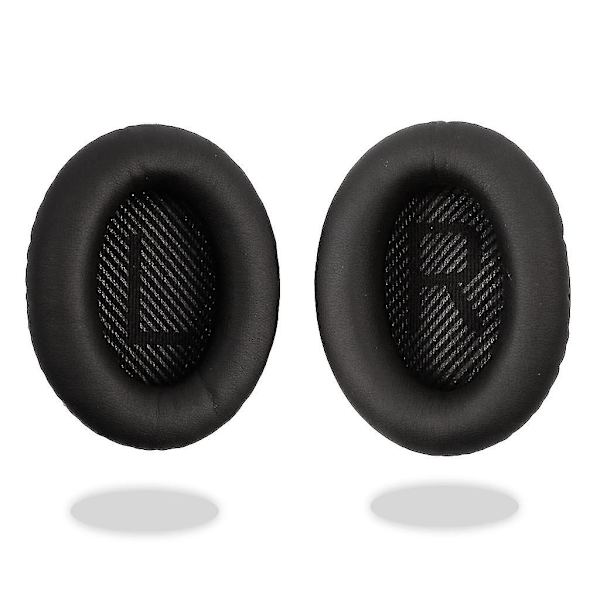 Korvanpehmusteet Bose Quietcomfort 35 / Qc35 -kuulokkeille, Musta