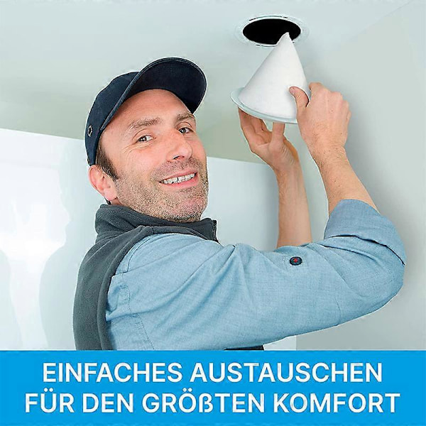 10-pack Konfilter för Badrumsventilation G4 Filter, Avluftningsfilter för Ventilationssystem Zehnder, Helios, Maico, Pluggit - Avluftningsfilter Se