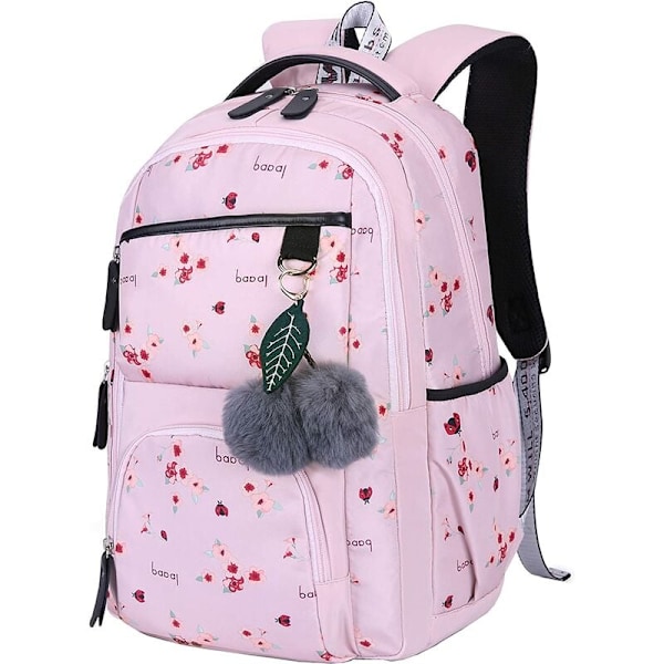 Damryggsäck Skolväska - Rosa