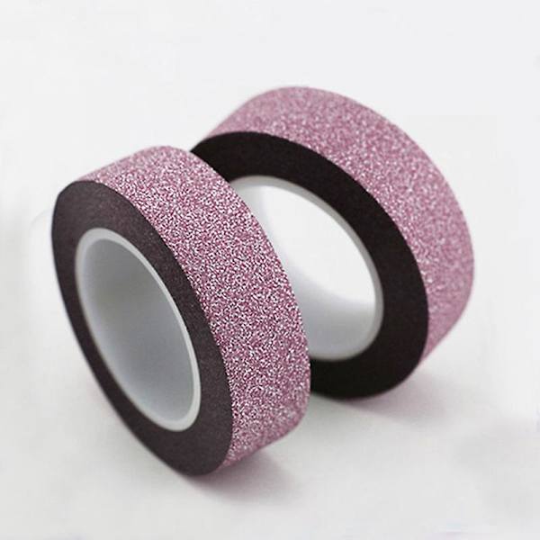 1,5 cm x 10 m Glitter Sparkle Washi-teippa, Itseliimautuva, Scrapbooking, Käsityö, DIY-setti