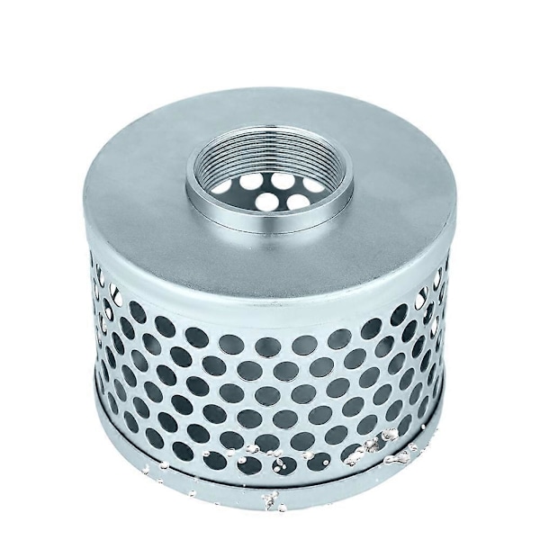 Rund Hull Suge Sil Filter Rustfritt Stål NPT Gjenge Slange Vannpumpe Innløpssil for Fjerning av Søppel
