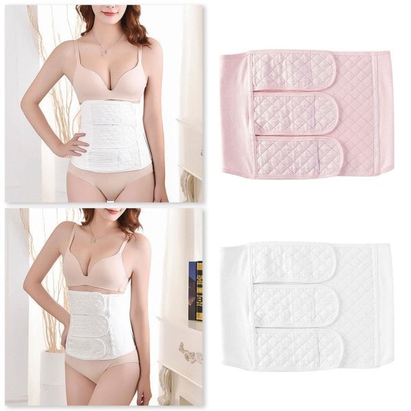 Magebandasje for utvinning etter keisersnitt, Abdominal Binder Cesarea rosa M