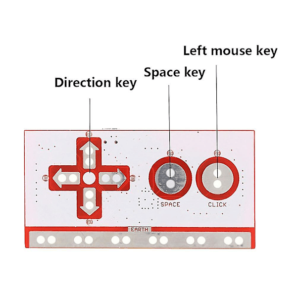 Makey Makey Hovedstyringskort Sæt Deluxe Kit Med USB Kabel Dupond Alligator Af Hovedstyringskort