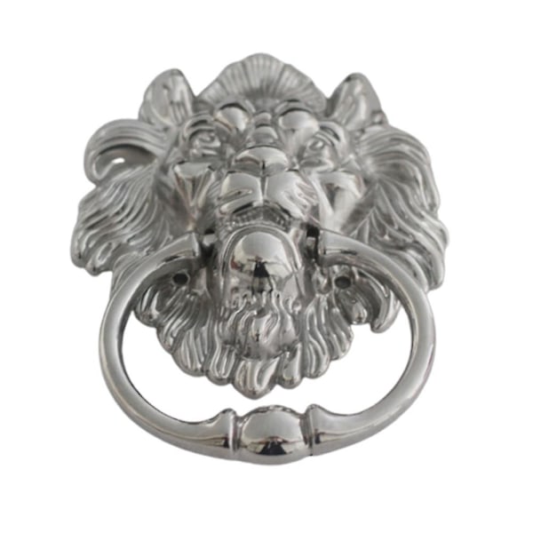 Krom Drop Pull Ring Løvehode Barstol/Spisestuestol/Møbelbankerhåndtak